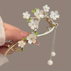 Ancient Style Frog Buckle Retro Metal Hair Clip