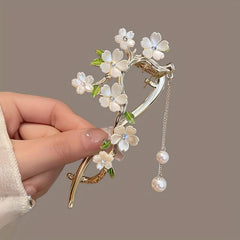 Ancient Style Frog Buckle Retro Metal Hair Clip