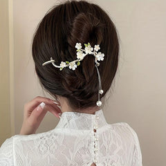 Ancient Style Frog Buckle Retro Metal Hair Clip