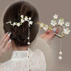 Ancient Style Frog Buckle Retro Metal Hair Clip