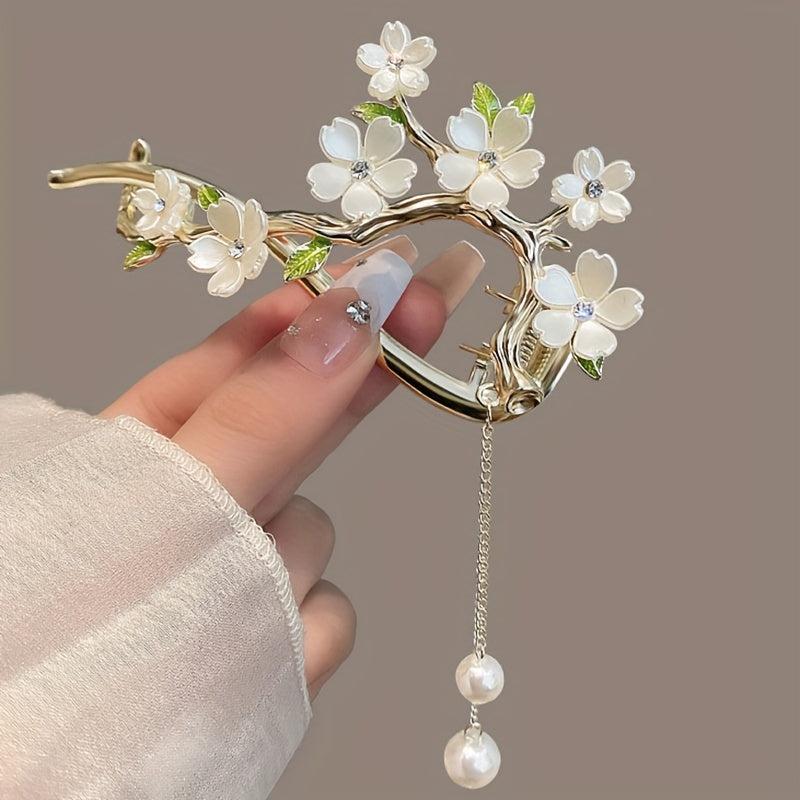 Ancient Style Frog Buckle Retro Metal Hair Clip