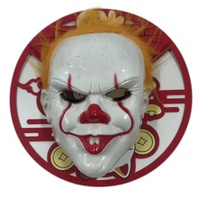 Halloween Horror Clown Mask Scary Evil Cosplay