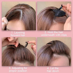 Invisible Fluffy Hair Clips Bangs Patch Hair Tools Hair Accessories