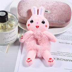 Plush Animal Hair Tie Hair Bands Ponytail Holders for Party