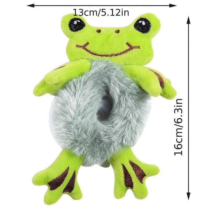 Plush Animal Hair Tie Hair Bands Ponytail Holders for Party