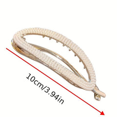 Oval Rhinestone Hair Clips Bridal Hair Accessories Women Girls