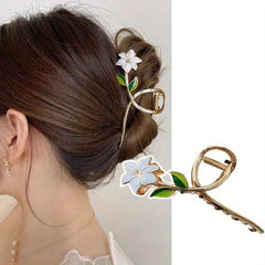 Girl's Strawberry Hair Claw Metal Hair Clip Ponytail Large Hair Claw