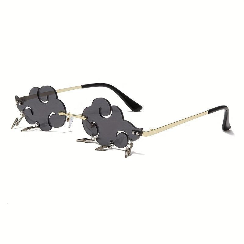 Cloud Lens Stainless Steel Frame Men's Casual Glasses