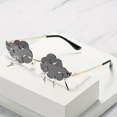 Cloud Lens Stainless Steel Frame Men's Casual Glasses
