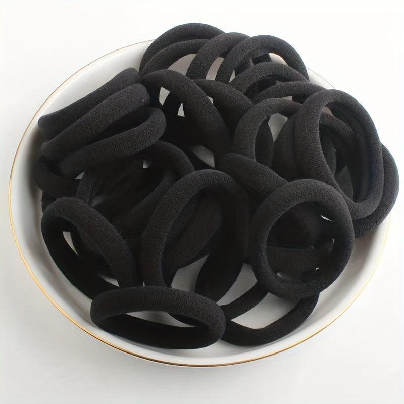 100pcs Hair Tie Hair Bands Ponytail Holders Scrunchies Hair Accessories