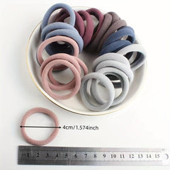 100pcs Hair Tie Hair Bands Ponytail Holders Scrunchies Hair Accessories
