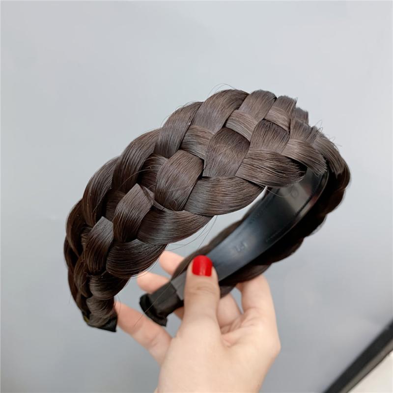 Braid Headband Twist Braid Wig Hair Hoop Headdress