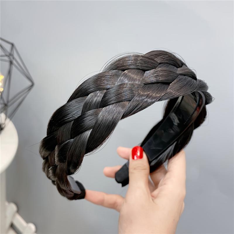 Braid Headband Twist Braid Wig Hair Hoop Headdress