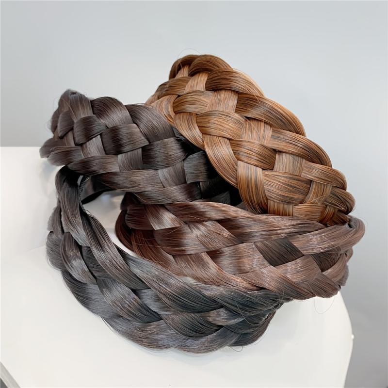 Braid Headband Twist Braid Wig Hair Hoop Headdress