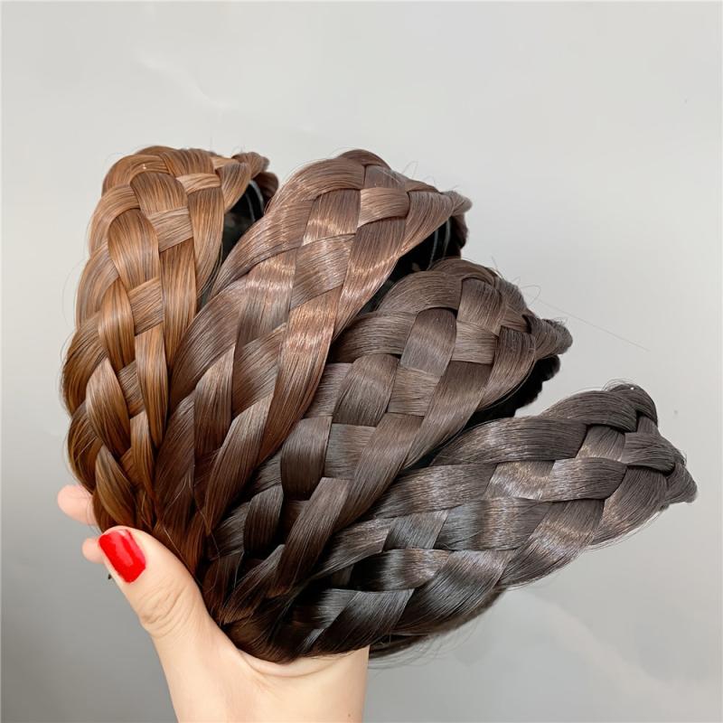 Braid Headband Twist Braid Wig Hair Hoop Headdress