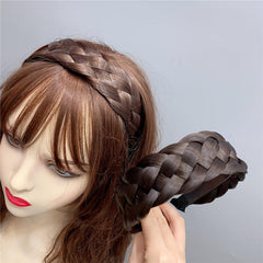 Braid Headband Twist Braid Wig Hair Hoop Headdress