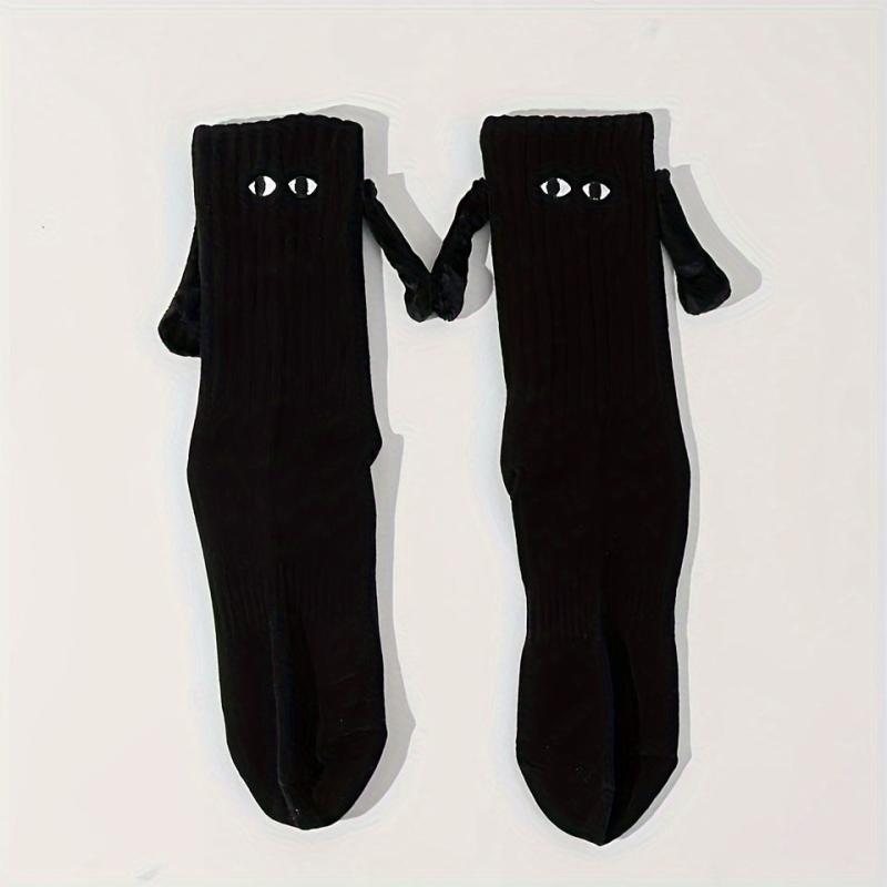 Creative Hand In Hand Couple Socks 3D Magnetic Holding Hands Socks