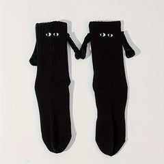 Creative Hand In Hand Couple Socks 3D Magnetic Holding Hands Socks