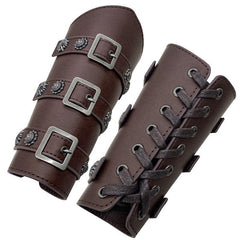 Medieval Protective Armguards Retro Knight Wristband Costume Props