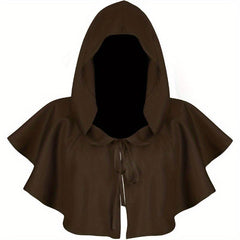 Halloween Death Cape Medieval Hooded Cape Adult Size