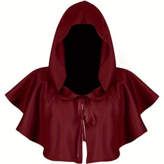 Halloween Death Cape Medieval Hooded Cape Adult Size