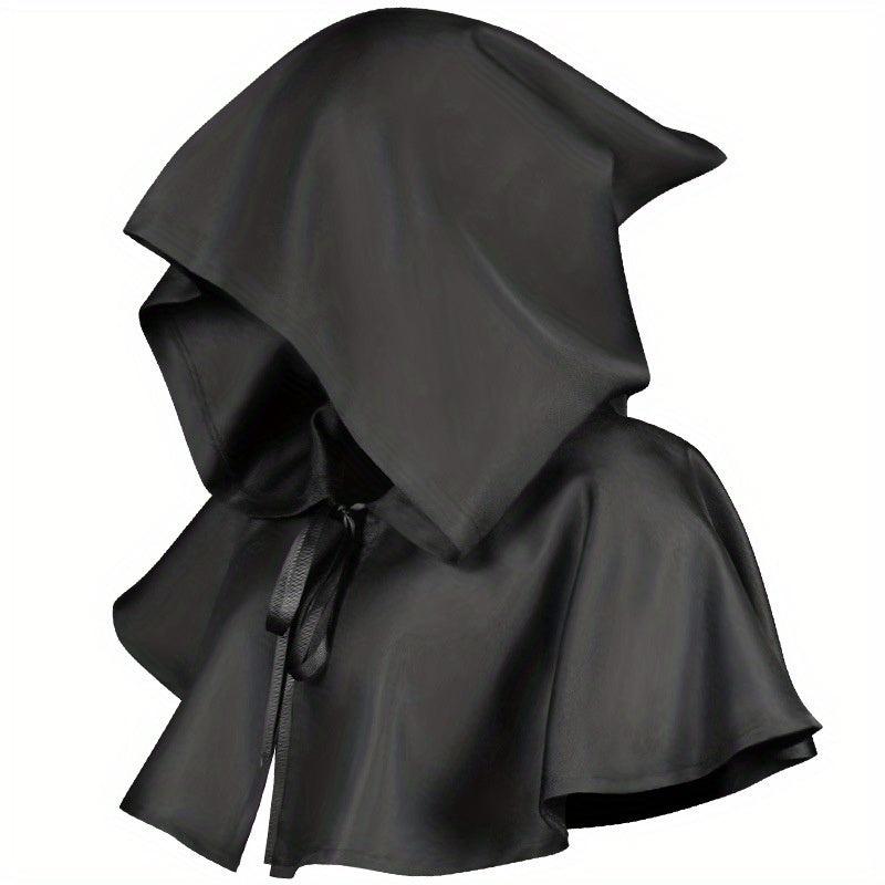 Halloween Death Cape Medieval Hooded Cape Adult Size