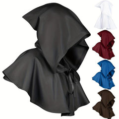 Halloween Death Cape Medieval Hooded Cape Adult Size