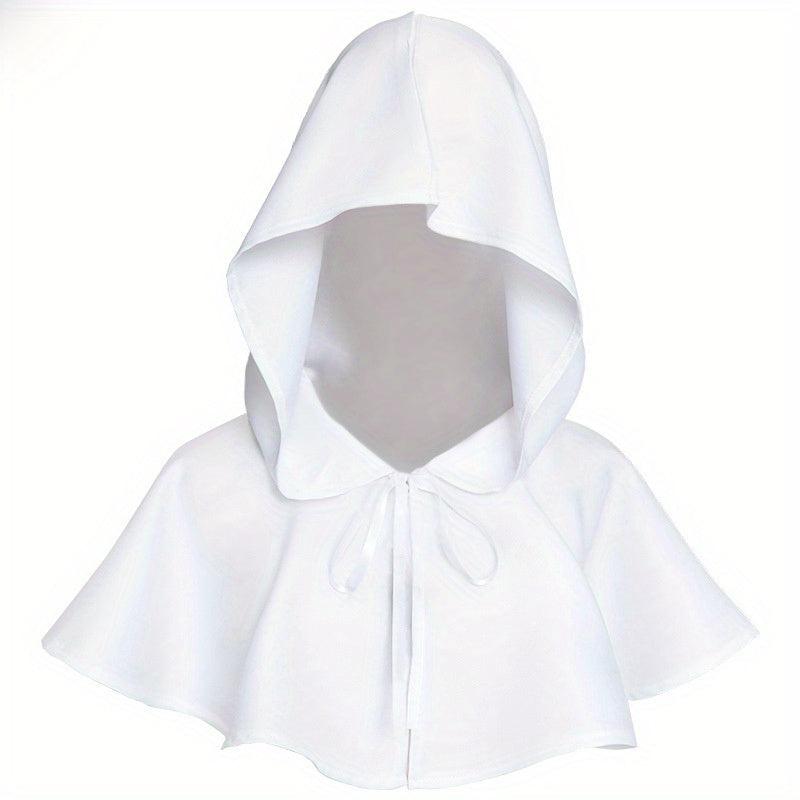 Halloween Death Cape Medieval Hooded Cape Adult Size