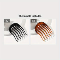 Ponytail Heightening Headwear Comb Decorative Hair Accessory