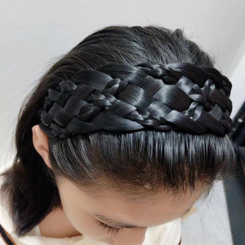 6-strand Twist Braid Headband Wig Hair Accessory