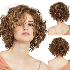 Women's Curly Short Fairy Wig for Party, Daily Use