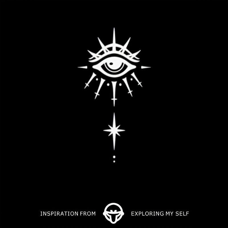 All-seeing Eye Tide Waterproof Temporary Tattoo Stickers