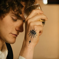 All-seeing Eye Tide Waterproof Temporary Tattoo Stickers