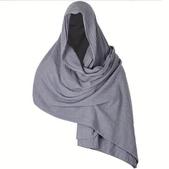 Medieval Style Hooded Cape Shawl Scarf Halloween Cosplay Costume