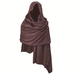 Medieval Style Hooded Cape Shawl Scarf Halloween Cosplay Costume