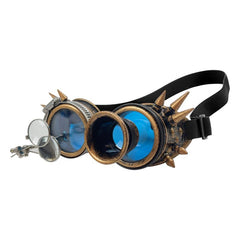 Steampunk Kaleidoscope Glasses Crystal Lens Halloween Costume Accessories