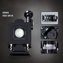 608 Pieces Micro Building Blocks DSLR Digital Camera HSII SR16 MOC Model