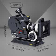 608 Pieces Micro Building Blocks DSLR Digital Camera HSII SR16 MOC Model