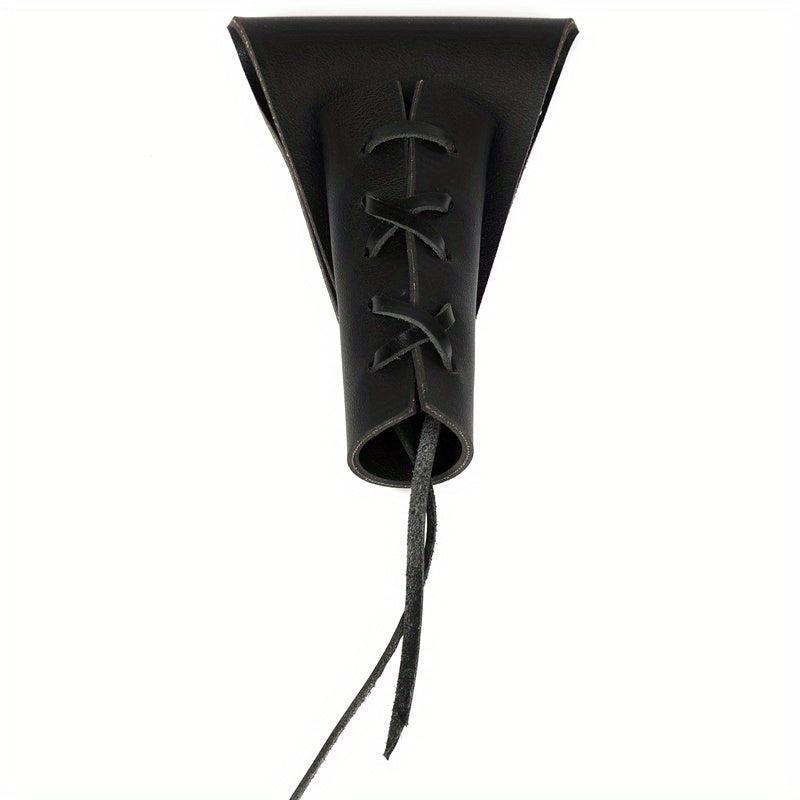 Medieval PU Leather Sword Dagger Cover Belt Knight Warrior Pirate Costume