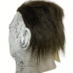 Adult Men's Halloween Cosplay Latex Mask with Costume