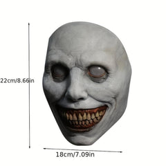 Men's Halloween Scary Mask Ghost Horror Face Mask Fancy Dress Up Mask