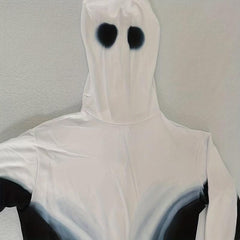Ghost Luminous Skin Alien Costume Tight Cosplay Halloween