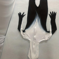 Ghost Luminous Skin Alien Costume Tight Cosplay Halloween