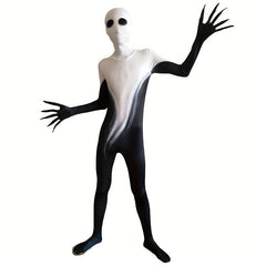 Ghost Luminous Skin Alien Costume Tight Cosplay Halloween