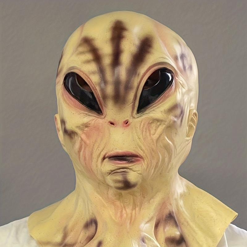 Men's Halloween Horror Alien Mask Masquerade Party Prop