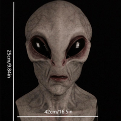 Men's Halloween Horror Alien Mask Masquerade Party Prop