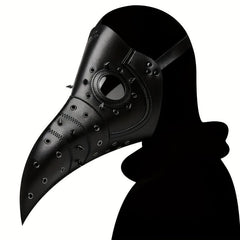 Men's Cyber Punk Plague Doctor Mask for Halloween and Festivals