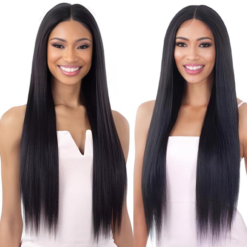 Women's Long Straight Synthetic Wig Natural Appearance Heat Resistant Fiber