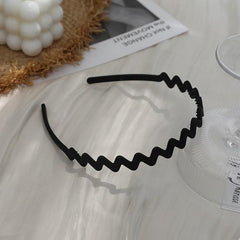 Wave Shape Headband Non slip Resin Head Hoop Hair Accessories For Women Girls