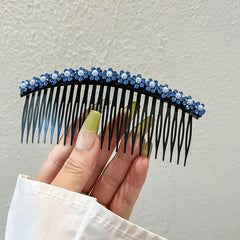 Plastic Hair Combs Clips Floral Faux Pearl Hairpin Hair Accessories